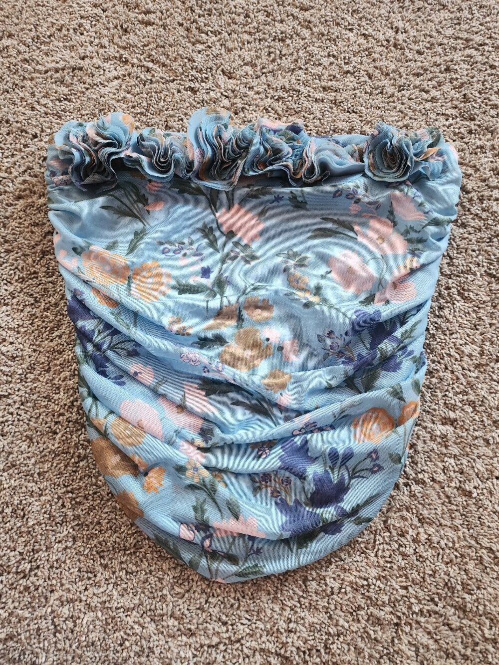 Anthropologie Strapless Top